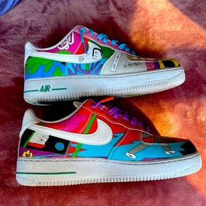 I’m selling af1 Wuhan Wang earth day themed